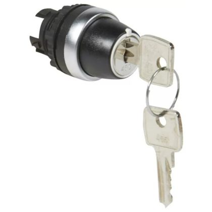   LEGRAND 023950 Osmoz kulcsos 2 fix V állású kapcsoló - fekete