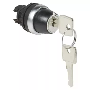LEGRAND 023955 Osmosis key switch with 2 fixed positions 90° - black