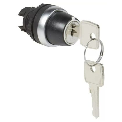   LEGRAND 023955 Osmosis key switch with 2 fixed positions 90° - black