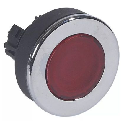   LEGRAND 024008 Osmoz extralapos világító nyomógomb - piros Ø30