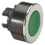   LEGRAND 024009 Osmoz extralapos világító nyomógomb - zöld Ø30