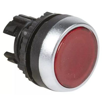   LEGRAND 024021 Osmosis Locking Recessed Illuminated Push Button - Red