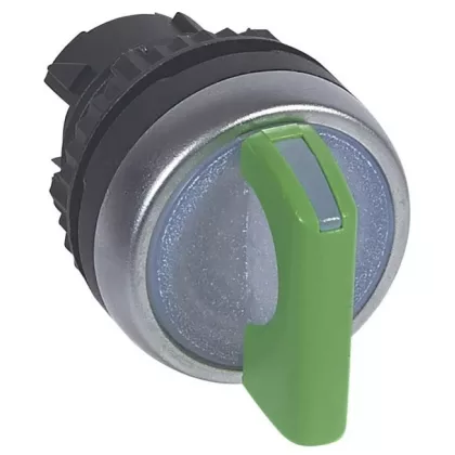   LEGRAND 024042 Osmoz forgatókaros 2 fix állású világító kapcsoló 90°- zöld