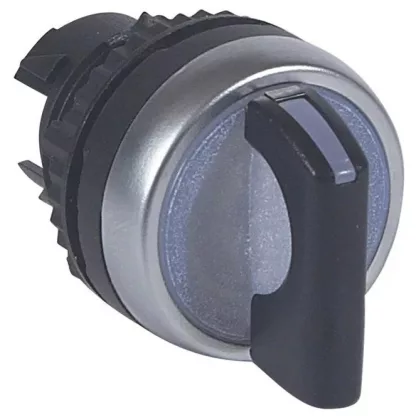   LEGRAND 024053 Osmoz forgatókaros 3 fix állású világító kapcsoló - fekete