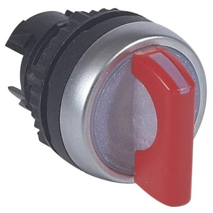   LEGRAND 024057 Osmoz forgatókaros 3 állású visszaugrós világító kapcsoló - piros