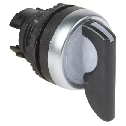   LEGRAND 024061 Osmoz hosszúkaros 3 fix állású világító kapcsoló - fekete