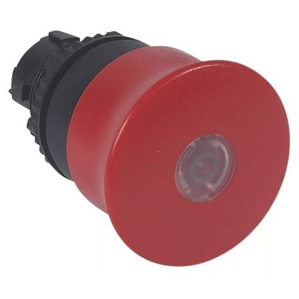   LEGRAND 024080 Osmoz vészleállító világító gomb reteszoldás húzással Ø40 - piros