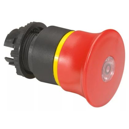   LEGRAND 024082 Osmoz vészleállító világító gomb reteszoldás húzással EN418 Ø40 - piros