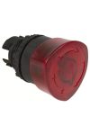 LEGRAND 024091 Osmoz vészleállító világító gomb reteszoldás forgatással Ø40 - piros