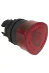 LEGRAND 024091 Osmoz vészleállító világító gomb reteszoldás forgatással Ø40 - piros
