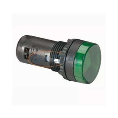 LEGRAND 024132 Osmoz komplett jelzőlámpa - zöld 130V ~