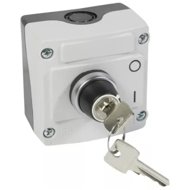 LEGRAND 024217 Osmoz szürke tokozat kulcsos 2 állású kapcsoló - Z