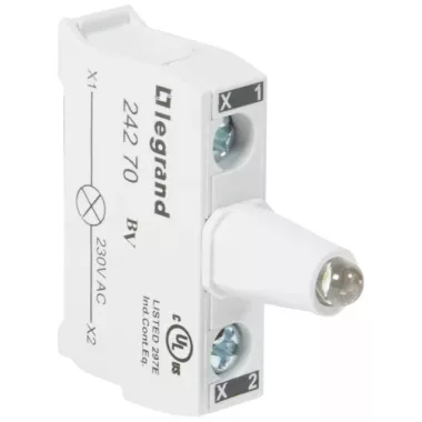 LEGRAND 024270 Osmoz csavaros fényforrás elem, tokozatra - fehér 230V ~