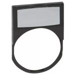 LEGRAND 024322 Osmosis label holder with label 9mm - alu