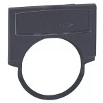 LEGRAND 024328 Osmosis label holder with label 12mm - black