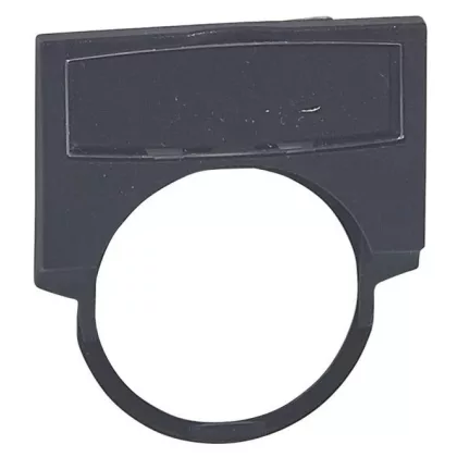 LEGRAND 024328 Osmosis label holder with label 12mm - black