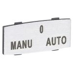 LEGRAND 024344 Osmosis label 9mm "MANU - O - AUTO"