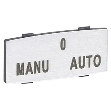 LEGRAND 024344 Osmoz cimke 9mm "MANU - O - AUTO" LEGRAND 024344 Osmoz cimke 9mm "MANU - O - AUTO"