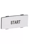 LEGRAND 024351 Osmoz cimke 9mm "START"