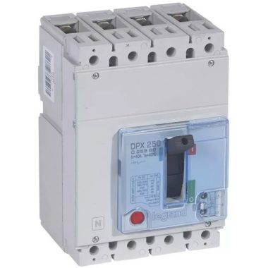 LEGRAND 025369 DPX 250 40A 4P thermal magnetic 70kA compact circuit breaker