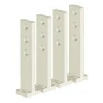 LEGRAND 026383 DPX 1600 hátsó csatlakozó 4P hosszú lapos