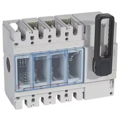 LEGRAND 026661 DPX-IS 630 630A 3P mellső kapcsolás