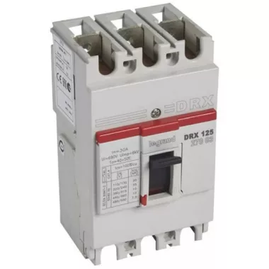 LEGRAND 027003 DRX100 3P 10 kA 30A t.m. kompakt megszakító