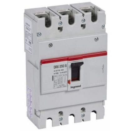   LEGRAND 027116 DRX250 3P 25 kA 225A t.m. kompakt megszakító