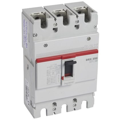  LEGRAND 027126 DRX250 3P 36 kA 175A t.m. kompakt megszakító