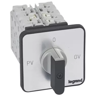 LEGRAND 027525 Görgős kapcsoló 3P 11kW PR26 PV-0-GV