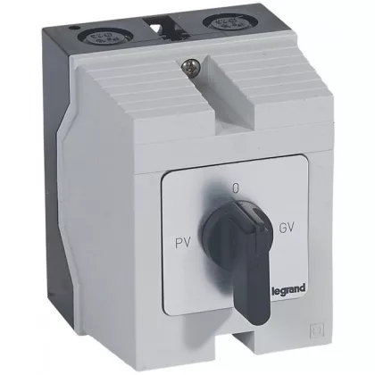 LEGRAND 027773 Enclosed roller switch 3P 4kW PR12 PV-0-GV