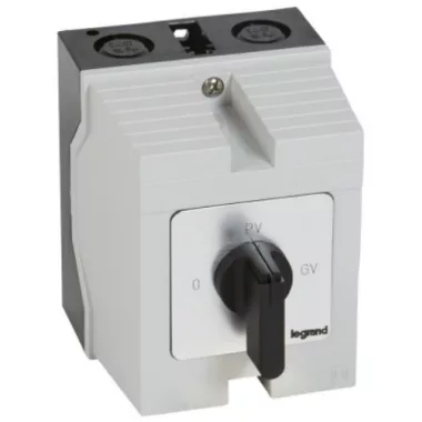 LEGRAND 027777 Tokozott görgős kapcsoló 3P 7,5kW PR17 0-PV-GV