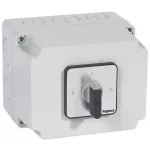   LEGRAND 027785 Tokozott görgős kapcsoló 3P 18,5kW PR40 0-Y-DELTA