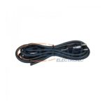   Cablu de conectare COMMEL 0285 pentru scule electrice, 3.5m, 10A 250V ~ 2200W, H05VV-F 2x1, negru