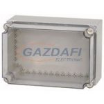   EATON 029392 CI43X-200 CI IP65 műanyag. elosztó Üres tok átlátszó fedéllel