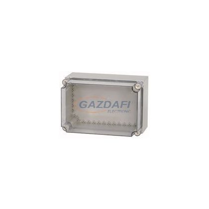 EATON 029392 CI43X-200 CI IP65 műanyag. elosztó Üres tok átlátszó fedéllel