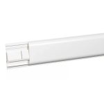 LEGRAND 030089 DLP padlószegélycsatorna 120x20 mm, fedéllel, válaszfallal