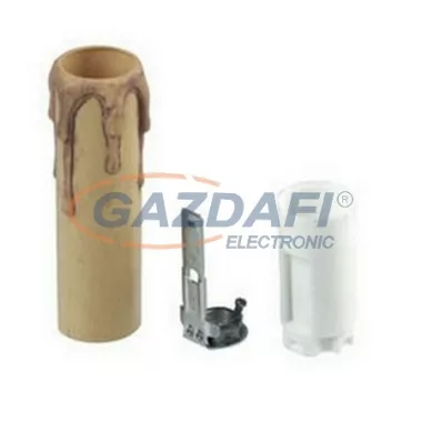 GAO 03067 Gyertya foglalat, E14, 100mm, antik GAO 03067 Gyertya foglalat, E14, 100mm, antik