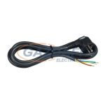   Cablu de conectare COMMEL 0311, 1.5m, 6A 250V ~ 1300W, H05VV-F 3x0.75, negru