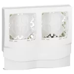 LEGRAND 031418 DLP mini Oteo keret 2, 20 mély csatornához, állítható