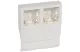 LEGRAND 031451 DLP mini Oteo keret kettős, 80/120x20 csatornához
