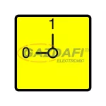 EATON 031475 FS908GE-P3 Kapcsoló előlap VÉSZ-KI /P3