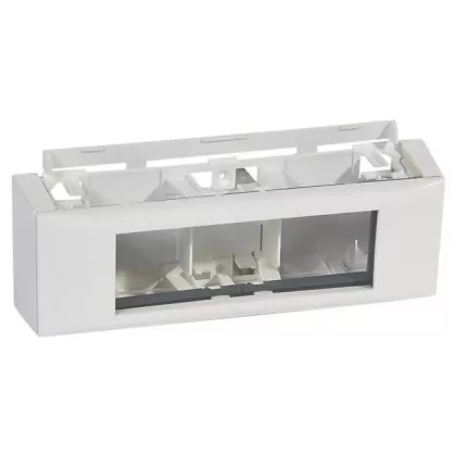 LEGRAND 031614 DLP mini Program Mosaic 6 modulos keret, csatornához