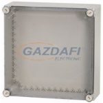   EATON 031765 CI44X-125 CI IP65 műanyag. elosztó Üres tok átlátszó fedéllel