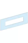 SCHNEIDER 03243 Prisma Plus Front plate 3-4 NS250, vertical
