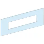   SCHNEIDER 03244 Prisma Plus Homloklap 3-4 Vigi NS250, függőleges, rot./ mot.