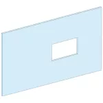 SCHNEIDER 03248 Prisma Plus Homloklap INS250, függőleges