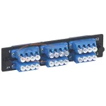   LEGRAND 032572 HD optikai patch modul 6x12xMPO monomódusú A típusú 9/125um kék