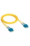 LEGRAND 032600 patch kábel optika OS1/OS2 (UPC) monomódusú SC/SC duplex 9/125um LSZH (LSOH) sárga 1 méter LCS3