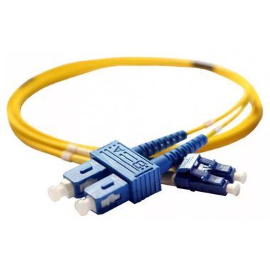 LEGRAND 032604 patch kábel optika OS1/OS2 (UPC) monomódusú SC/LC duplex 9/125um LSZH (LSOH) sárga 2 méter LCS3